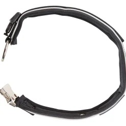Trespaws Small Reflective Soft Touch Dog Collar in Black Keira