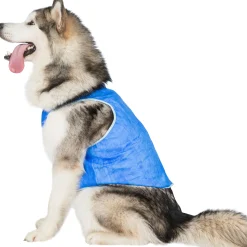 Trespaws XL Dog Cooling Vest in Sapphire Alaska