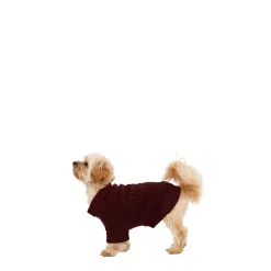 Trespaws XS Dog Jumper Snowhound Merlot