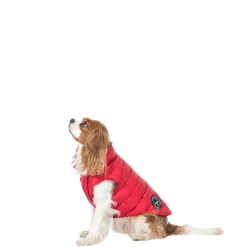 Trespaws XS Down Dog Jacket in Red Dogby