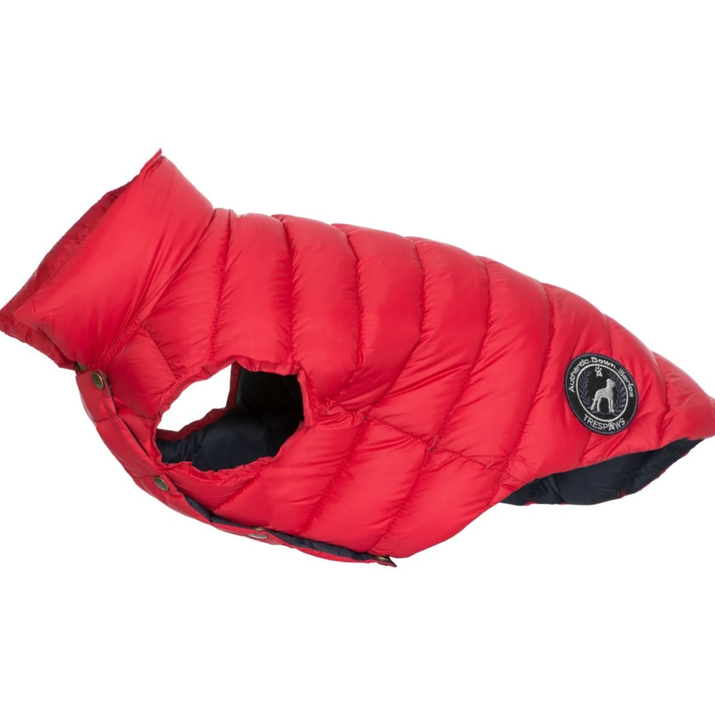 Trespaws XS Down Dog Jacket in Red Dogby