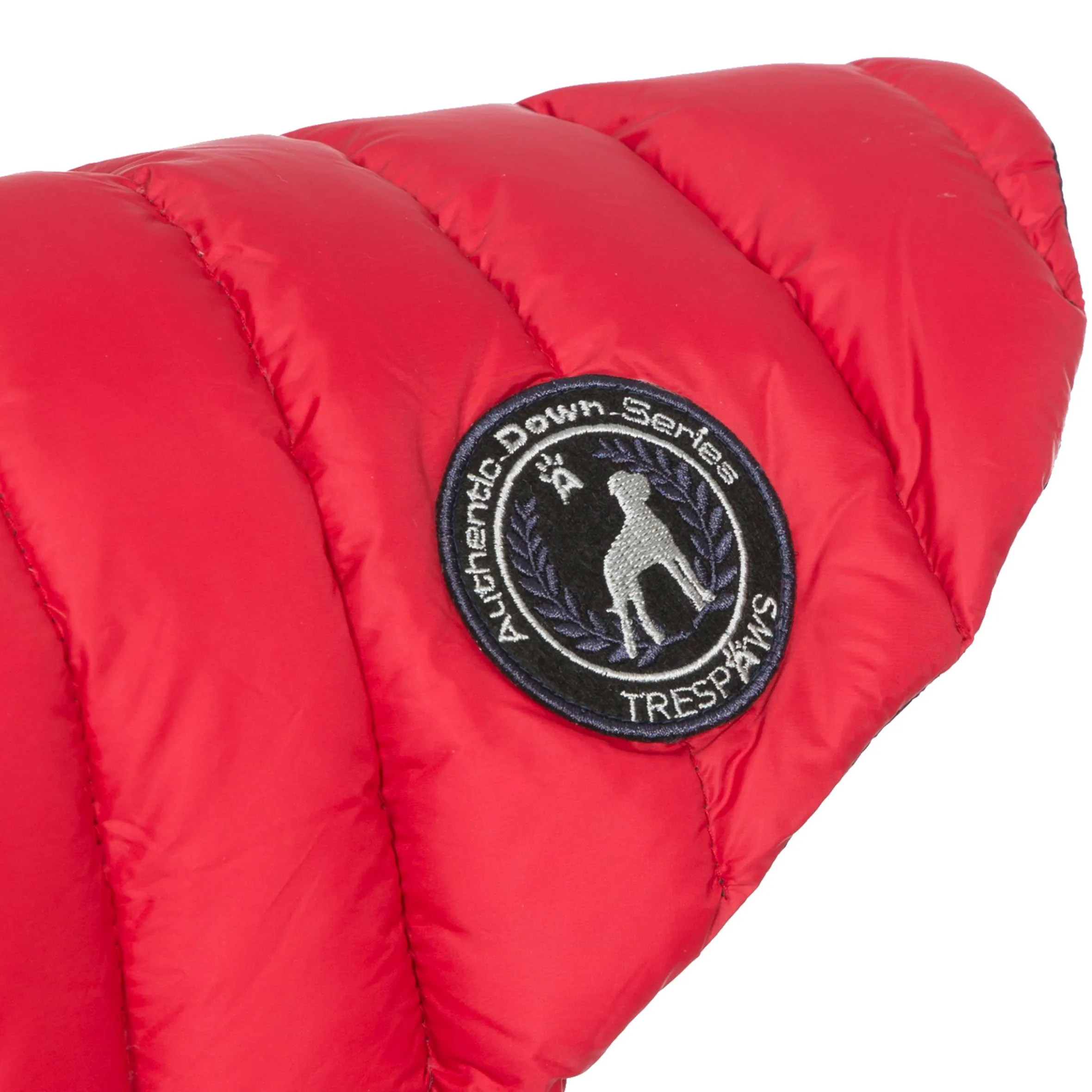Trespaws XS Down Dog Jacket in Red Dogby