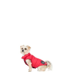 Trespaws XXS Down Dog Jacket in Red Dogby